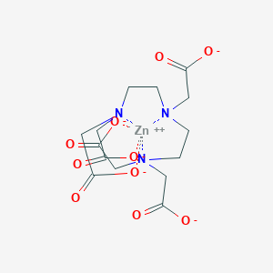 molecular formula C14H18N3O10Zn-3 B012401 Zinc-DTPA CAS No. 23759-24-2