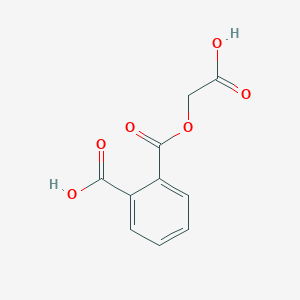 molecular formula C10H8O6 B124010 1,2-Benzenedicarboxylic acid, mono(carboxymethyl) ester CAS No. 30435-30-4