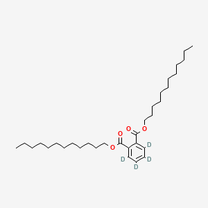 molecular formula C32H54O4 B12401022 Di-n-dodecyl Phthalate-3,4,5,6-d4 