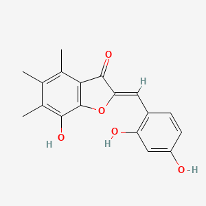 molecular formula C18H16O5 B12401049 Tyrosinase-IN-9 