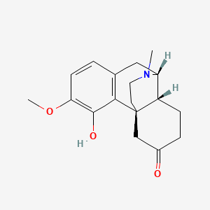 molecular formula C18H23NO3 B1240107 二氢茶碱酮 CAS No. 847-86-9