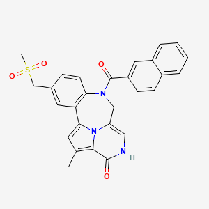 molecular formula C28H23N3O4S B12401080 Bet-IN-13 