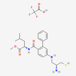 molecular formula C25H32F3N3O5S B12401159 Ggti-286 (tfa) 