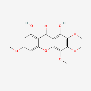 1,8-Dihydroxy-3,5,6,7-tetramethoxyxanthone