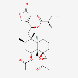 molecular formula C29H42O9 B12401247 Ajugamarin F4 