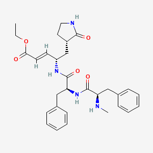 molecular formula C30H38N4O5 B12401254 SARS-CoV-2 Mpro-IN-4 