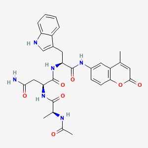 molecular formula C30H32N6O7 B12401284 Ac-ANW-AMC 