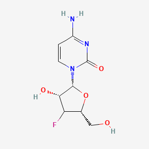 4-amino-1-[(2R,3R,5R)-4-fluoro-3-hydroxy-5-(hydroxymethyl)oxolan-2-yl]pyrimidin-2-one