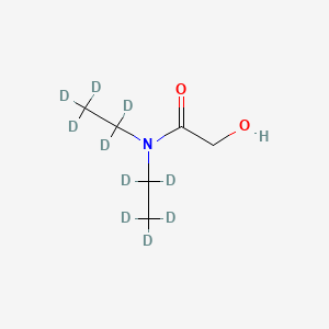 N,N-Diethyl-2-hydroxyacetamide-d10