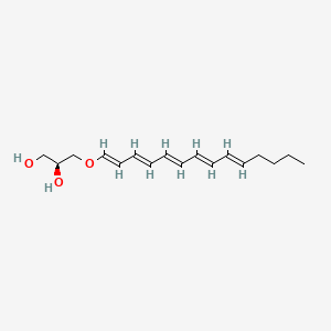molecular formula C17H26O3 B1240134 Fecapentaene-14 CAS No. 91379-15-6
