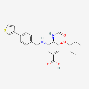 molecular formula C25H32N2O4S B12401389 Influenza virus-IN-3 