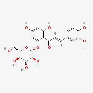 molecular formula C22H24O11 B12401392 3',4,4',6-Tetrahydroxyaurone 4-O-|A-D-glucoside 