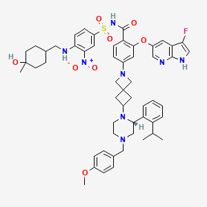 molecular formula C55H63FN8O8S B12401401 Bcl-2-IN-5 