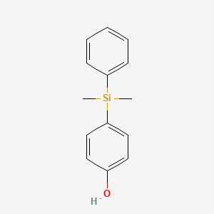 molecular formula C14H16OSi B12401403 4-Dimethylphenylsilylphenol 