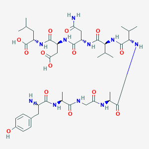 molecular formula C41H64N10O14 B12401409 tyr-Ala-Gly-Ala-Val-Val-Asn-Asp-Leu 