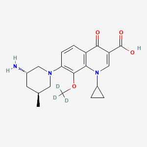 molecular formula C20H25N3O4 B12401436 Nemonoxacin-d3 