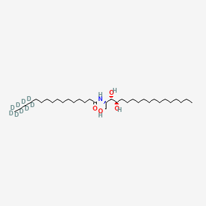 13,13,14,14,15,15,16,16,16-nonadeuterio-N-[(2S,3S,4R)-1,3,4-trihydroxyoctadecan-2-yl]hexadecanamide