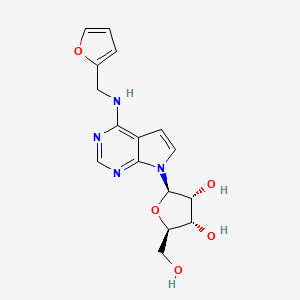 4-Furfurylamino-7-(beta-D-ribofuranosyl)pyrrolo(2,3-d)-pyrimidine