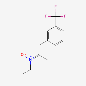 N-Ethyl-alpha-methyl-alpha-(m-trifluoromethylbenzyl)nitrone