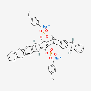 molecular formula C60H50Na2O8P2 B12401558 SARS-CoV-2-IN-30 (disodium) 