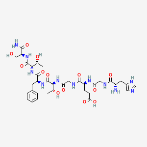 molecular formula C35H51N11O13 B12401566 Exendin-4 (1-8) 