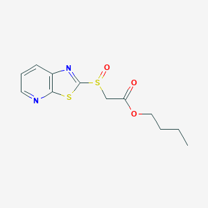 2-[(n-Butoxycarbonylmethyl)sulfinyl]thiazolo[5,4-b]pyridine