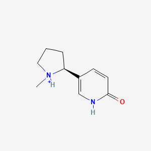 (S)-6-hydroxynicotinium(1+)