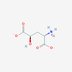 erythro-4-hydroxy-L-glutamate(1-)