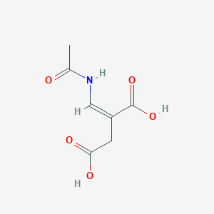 2-(Acetamidomethylidene)succinic acid
