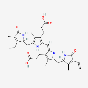 molecular formula C33H40N4O6 B1240174 D-Urobilin 