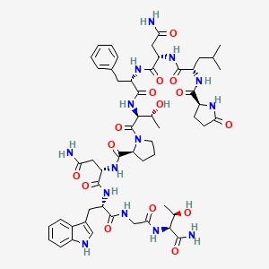 Adipokinetic hormone I (Locusta migratoria)