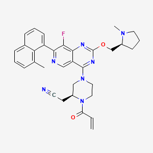 molecular formula C33H34FN7O2 B12401764 KRAS G12C inhibitor 42 