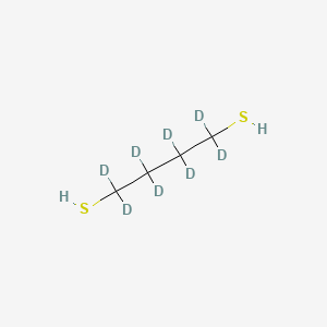 molecular formula C4H10S2 B12401800 1,4-Butane-d8-dithiol 