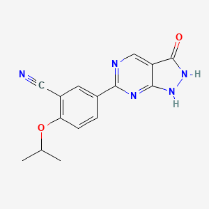 molecular formula C15H13N5O2 B12401807 Xanthine oxidase-IN-4 