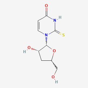 1-[(2R,3S,5S)-3-hydroxy-5-(hydroxymethyl)oxolan-2-yl]-2-sulfanylidenepyrimidin-4-one