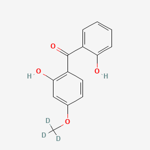 molecular formula C14H12O4 B12401914 Dioxybenzone-d3 