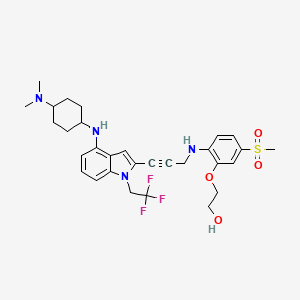 molecular formula C30H37F3N4O4S B12401940 p53 Activator 3 