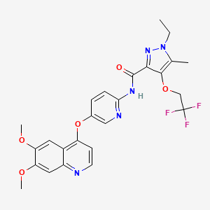 Axl/Mer/CSF1R-IN-1