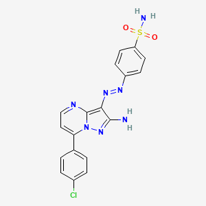 molecular formula C18H14ClN7O2S B12402008 Cdk2-IN-11 