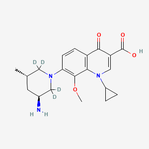 molecular formula C20H25N3O4 B12402024 Nemonoxacin-d4 