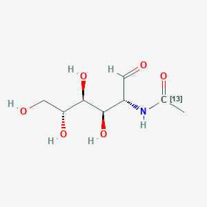 molecular formula C8H15NO6 B12402062 N-Acetyl-D-glucosamine-13C-1 