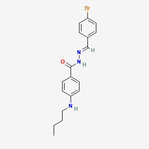 molecular formula C18H20BrN3O B12402097 Anticancer agent 103 