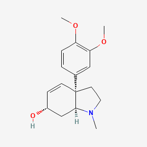 molecular formula C17H23NO3 B12402132 Mesembrenol 