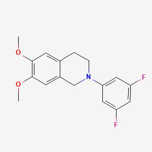 molecular formula C17H17F2NO2 B12402158 Mao-B-IN-17 