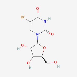 5-bromo-1-[(2R,3S,5R)-3,4-dihydroxy-5-(hydroxymethyl)oxolan-2-yl]pyrimidine-2,4-dione