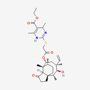 molecular formula C31H46N2O6S B12402184 Antibacterial agent 87 