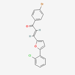 molecular formula C19H12BrClO2 B12402186 Egfr/cdk2-IN-1 