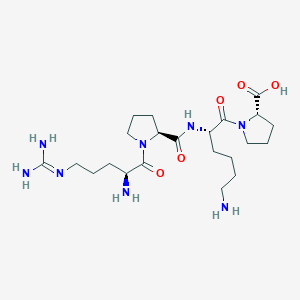 molecular formula C22H40N8O5 B12402227 Substance P(1-4) 