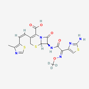 molecular formula C19H18N6O5S3 B12402232 Cefditoren-d3 