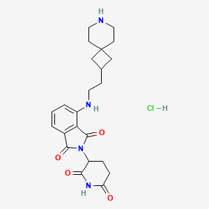 Thalidomide-NH-C2-azaspiro[3.5]nonane hydrochloride